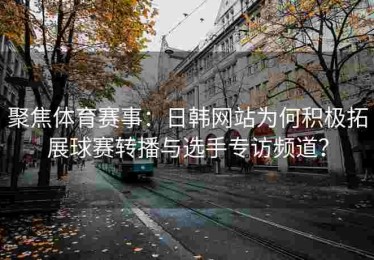 聚焦体育赛事：日韩网站为何积极拓展球赛转播与选手专访频道？